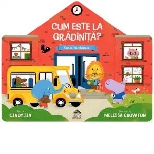 Coperta cărții Cum este la gradinita? Carte cu clapete