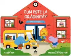 Coperta cărții Cum este la gradinita? Carte cu clapete