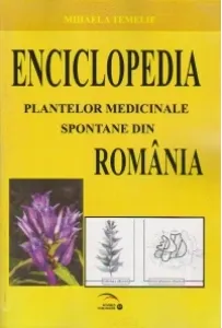 Coperta cărții Enciclopedia plantelor medicinale spontane din Romania