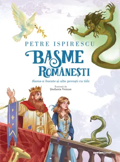 Coperta cărții Basme românești. Sarea-n bucate și alte povești cu tâlc