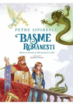 Coperta cărții Basme românești. Sarea-n bucate și alte povești cu tâlc