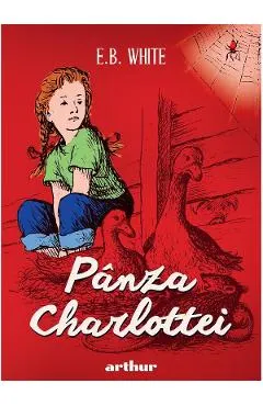 Coperta cărții Panza Charlottei - E. B. White