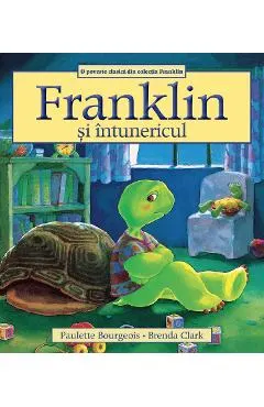 Coperta cărții Franklin si intunericul - Paulette Bourgeois, Brenda Clark