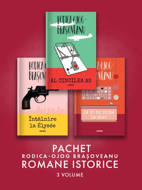 Coperta cărții Pachet Romane Istorice Rodica-Ojog Brașoveanu 3 vol.
