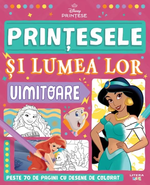 Coperta cărții Disney. Printese. Printesele si lumea lor uimitoare