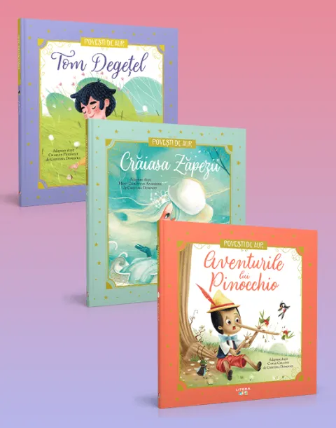 Coperta cărții Pachet 2 Povesti de aur (3 volume)