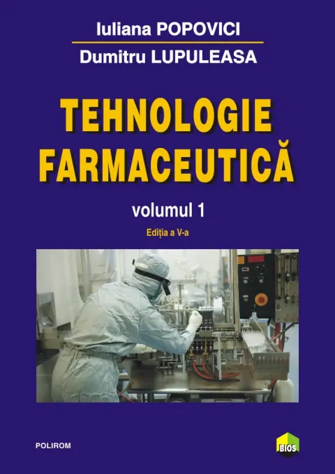 Coperta cărții Tehnologie farmaceutică (Vol. 1)