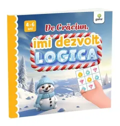 Coperta cărții De Crăciun, îmi dezvolt logica