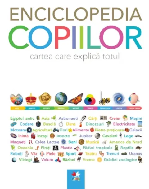 Coperta cărții Enciclopedia copiilor. Cartea care explică totul!