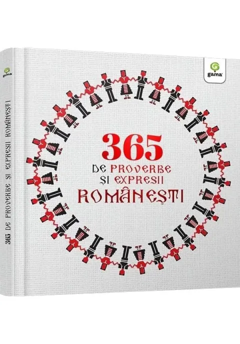 Coperta cărții 365 de proverbe si expresii romanesti ilustrate