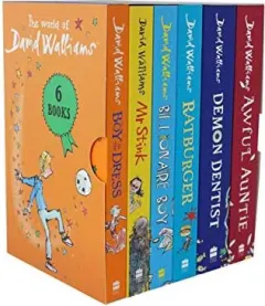 Coperta cărții The World of David Walliams 6 Books Collection Box Set