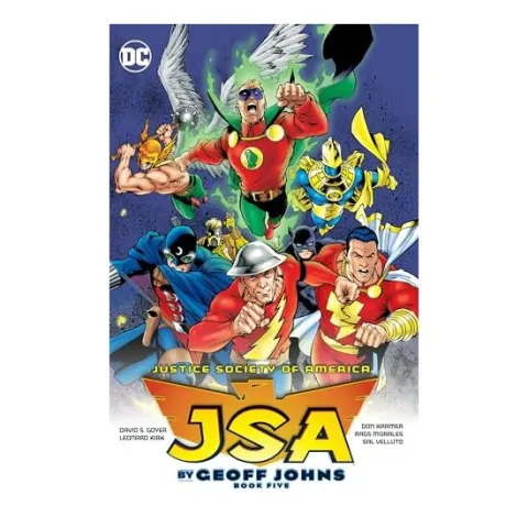 Coperta cărții JSA by Geoff Johns Book Five