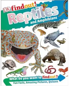 Coperta cărții Reptiles and amphibians