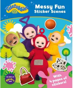 Coperta cărții Teletubbies: Messy Fun Sticker Scene