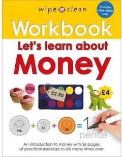 Coperta cărții Wipe Clean Workbooks: Let's Learn About Money