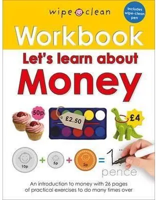 Coperta cărții Wipe Clean Workbooks: Let's Learn About Money