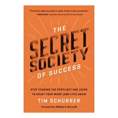 Coperta cărții Secret Society of Success