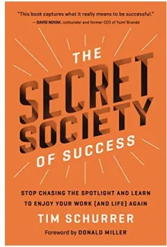 Coperta cărții Secret Society of Success
