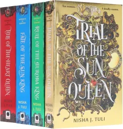 Coperta cărții Artefacts of Ouranos Series by Nisha J. Tuli 4 Books Collection Set - Fiction - Paperback