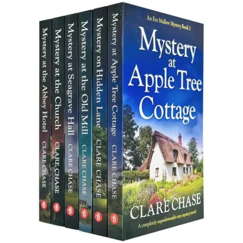 Coperta cărții Clare Chase Eve Mallow Mystery Collection 6 Books Set