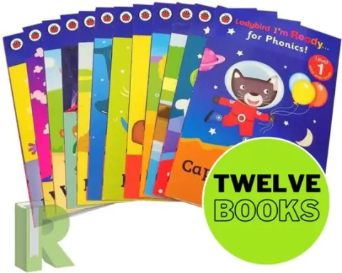 Coperta cărții Ladybird I’m Ready for Phonics Readers x 12 Shrinkwrap