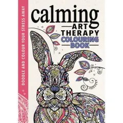 Coperta cărții Calming art therapy colouring