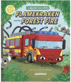 Coperta cărții Flamekraken and the Forest Fire