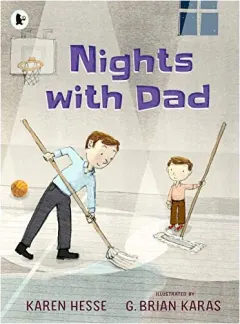 Coperta cărții Nights with Dad, Karen Hesse, G. Brian Karas