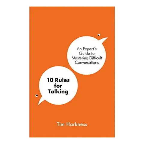 Coperta cărții 10 Rules for Talking