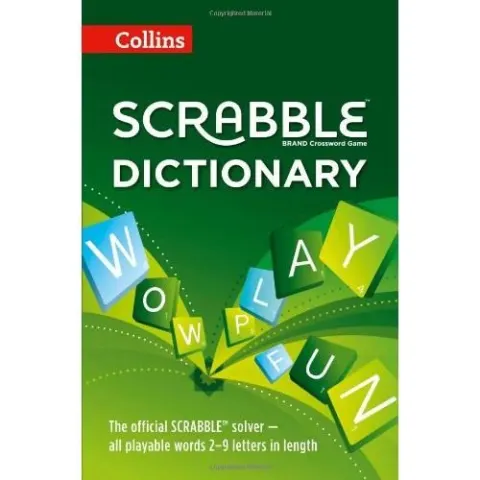 Coperta cărții Collins Scrabble Dictionary
