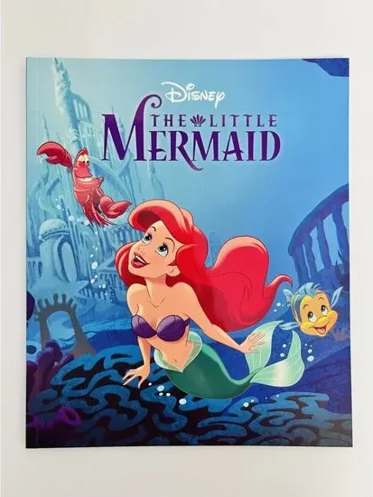 Coperta cărții Disney The Little Mermaid Picture Story Book For Kids Easy To Read With Beautiful Illustrations