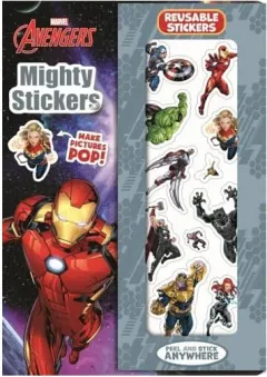 Coperta cărții Marvel Avengers: Mighty Stickers