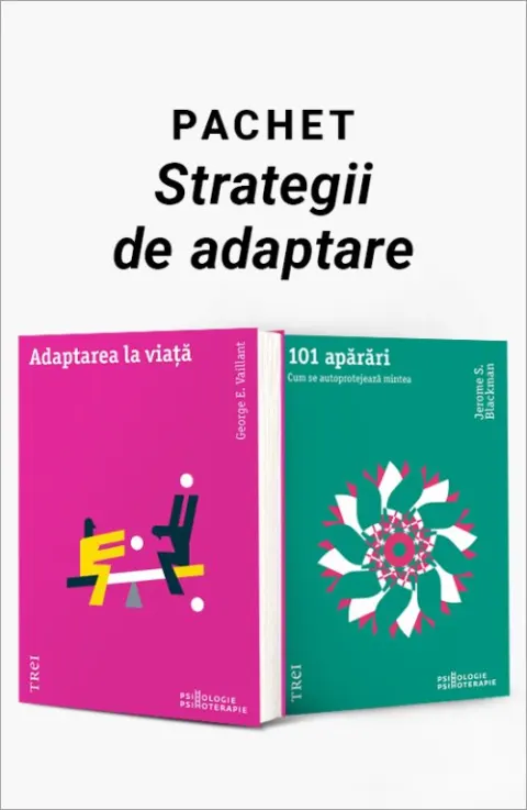 Coperta cărții Pachet - Strategii de adaptare. Adaptarea la viață/101 apărări - George E. Vaillant