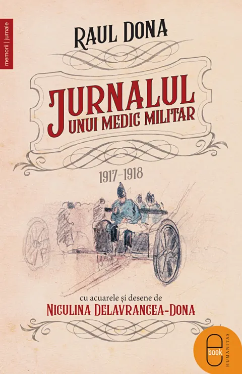 Coperta cărții Jurnalul unui medic militar, 1917-1918 (pdf)