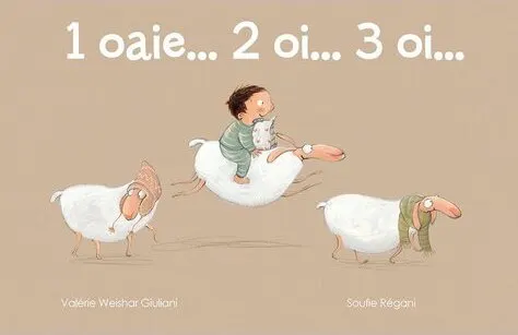 Coperta cărții 1 oaie... 2 oi... 3 oi...