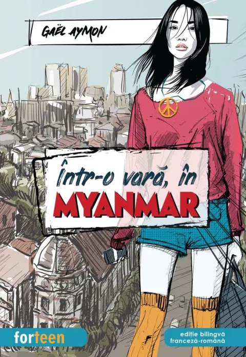 Coperta cărții Într-o vară, în Myanmar