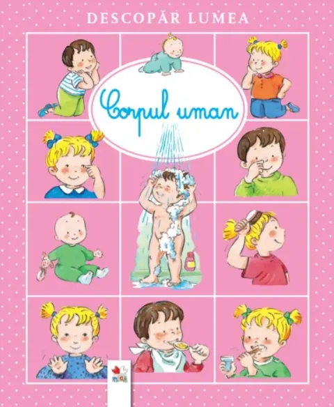 Coperta cărții Descopăr lumea. Corpul uman