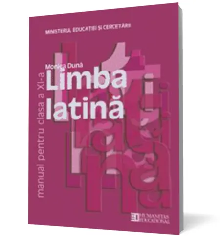 Coperta cărții Limba latină. Manual pentru clasa a XI-a
