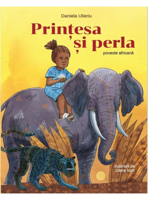 Coperta cărții Prințesa și perla. Poveste africană
