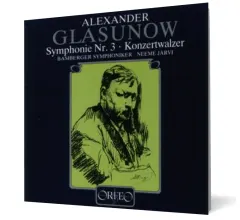 Coperta cărții Alexander Glasunow Symphonie No. 3 • Konzertwalzer Nr. 2