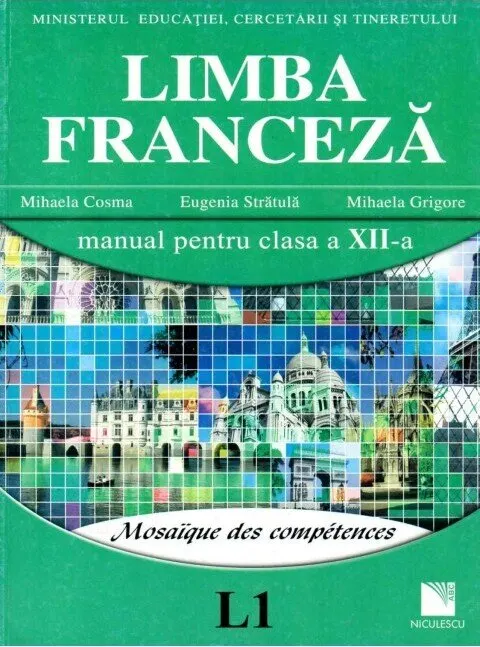 Coperta cărții Limba franceza (L1) (manual pentru clasa a XII-a)