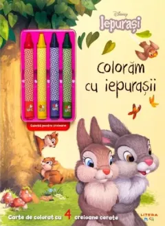 Coperta cărții Coloram cu iepurasii