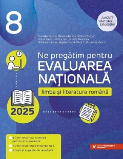 Coperta cărții Evaluarea Nationala 2025. Limba si literatura romana. Clasa a VIII-a
