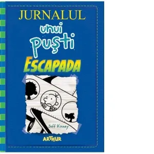 Coperta cărții Jurnalul unui pusti 12. Escapada