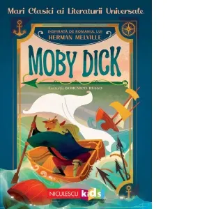Coperta cărții Moby Dick