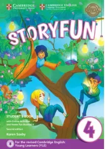 Coperta cărții Storyfun for Movers Level 4. Student s Book with Online Activities and Home Fun Booklet 4 (Second edition)