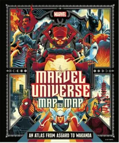 Coperta cărții Marvel universe map by map