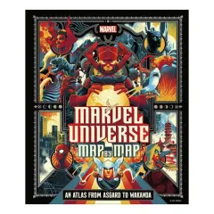 Coperta cărții Marvel universe map by map