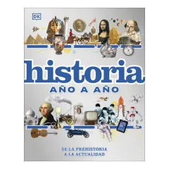 Coperta cărții Historia ano a ano De la prehistoria a la actualidad
