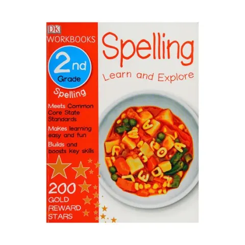 Coperta cărții DK Workbooks: Spelling, Second Grade Learn and Explore